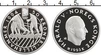 Продать Монеты Норвегия 50 крон 1994 Серебро