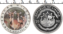 Продать Монеты Либерия 10 долларов 2002 