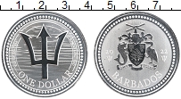 Продать Монеты Барбадос 1 доллар 2022 Серебро