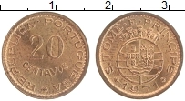 Продать Монеты Сан-Томе и Принсипи 20 сентаво 1962 Медь