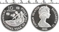 Продать Монеты Каймановы острова 10 долларов 1982 Серебро