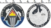 Продать Монеты Лаос 5000 кип 1998 Серебро