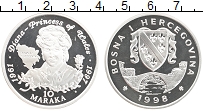 Продать Монеты Босния и Герцеговина 10 марок 1998 Серебро