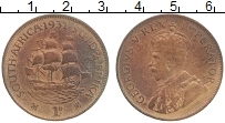 Продать Монеты ЮАР 1 пенни 1931 Медь