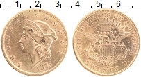 Продать Монеты США 20 долларов 1870 Золото