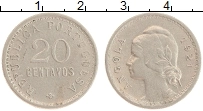 Продать Монеты Ангола 20 сентаво 1921 Медно-никель