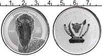 Продать Монеты Конго 1000 франков 2021 Серебро