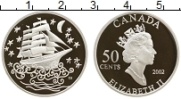 Продать Монеты Канада 50 центов 2002 Серебро