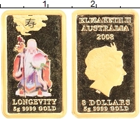 Продать Монеты Австралия 8 долларов 2008 Золото