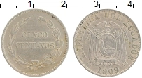 Продать Монеты Эквадор 5 сентаво 1909 Медно-никель