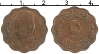 Продать Монеты Египет 5 миллим 1938 