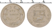 Продать Монеты Венесуэла 2 1/2 сентаво 1876 Медно-никель