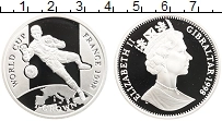 Продать Монеты Гибралтар 1 крона 1998 Серебро