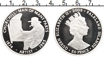 Продать Монеты Фолклендские острова 50 пенсов 2005 Серебро