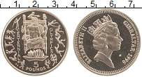 Продать Монеты Гибралтар 5 фунтов 1996 Медно-никель