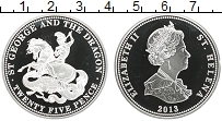 Продать Монеты Остров Святой Елены 25 пенсов 2013 Посеребрение
