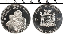 Продать Монеты Замбия 1000 квач 1998 Медно-никель