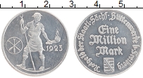 Продать Монеты Германия : Нотгельды 1000000 марок 1923 Алюминий