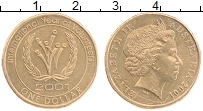 Продать Монеты Австралия 1 доллар 2001 Латунь