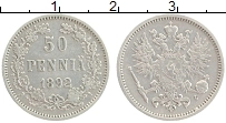 Продать Монеты Финляндия 50 пенни 1892 Серебро