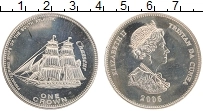 Продать Монеты Тристан-да-Кунья 1 крона 2006 Медно-никель