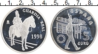 Продать Монеты Испания 5 евро 1998 Серебро