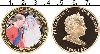 Продать Монеты Острова Кука 1 доллар 2011 Позолота