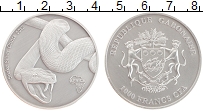 Продать Монеты Габон 1000 франков 2013 Серебро
