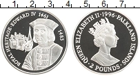 Продать Монеты Фолклендские острова 2 фунта 1996 Серебро
