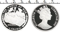 Продать Монеты Гибралтар 1 крона 1999 Серебро
