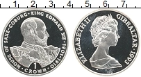Продать Монеты Гибралтар 1 крона 1993 Серебро