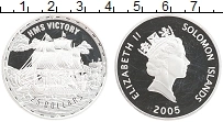 Продать Монеты Соломоновы острова 25 долларов 2005 Серебро
