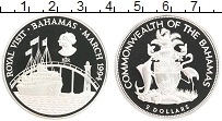 Продать Монеты Багамские острова 2 доллара 1994 Серебро