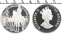 Продать Монеты Остров Святой Елены 50 пенсов 1996 Серебро