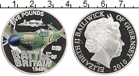 Продать Монеты Гернси 5 фунтов 2010 Бронза
