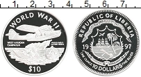 Продать Монеты Либерия 10 долларов 1997 Серебро