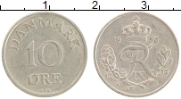 Продать Монеты Дания 10 эре 1956 Медно-никель