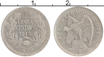 Продать Монеты Чили 5 сентаво 1910 Медно-никель