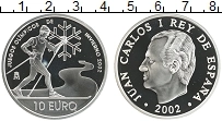 Продать Монеты Испания 10 евро 2002 Серебро