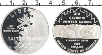 Продать Монеты США 1 доллар 2002 Серебро