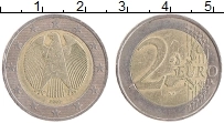 Продать Монеты ФРГ 2 евро 2002 Биметалл