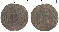 Продать Монеты 1762 – 1796 Екатерина II 1 деньга 1768 Медь