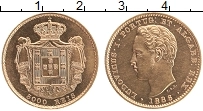 Продать Монеты Португалия 5000 рейс 1872 Золото