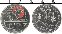 Продать Монеты Сан-Марино 10 евро 2022 Медно-никель