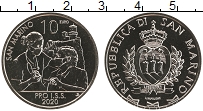 Продать Монеты Сан-Марино 10 евро 2020 Медно-никель