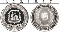 Продать Монеты Карибы 2 доллара 2020 Серебро