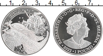 Продать Монеты Остров Святой Елены 1 фунт 2022 Серебро