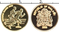Продать Монеты Малави 5 квач 2000 Золото