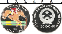 Продать Монеты Вьетнам 100 донг 1998 Серебро