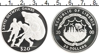 Продать Монеты Либерия 20 долларов 2000 Серебро